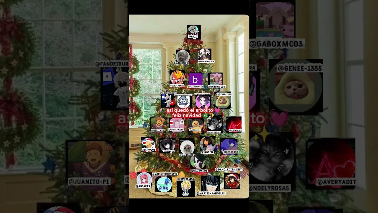 25/25 una personita por día ❣️🎄#arbolito #seguidores #christmas #demonslayer #feliznavidad