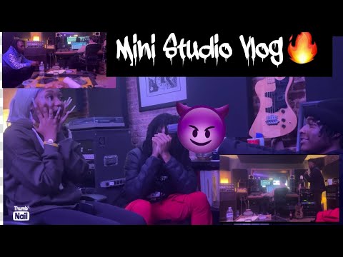 MINI STUDIO VLOG W/DA MEMBERS 💪🏾FT RR KOBE🦅🔥#JTBETTER