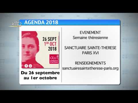 Agenda du 17 septembre 2018