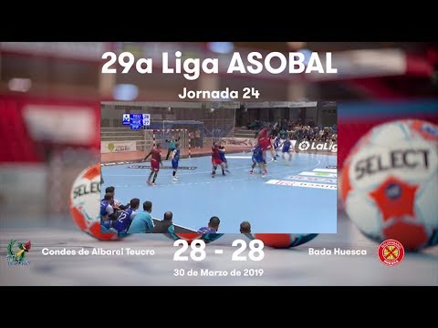 LIGA ASOBAL J24: Condes de Albarei Teucro - Bada Huesca 28-28