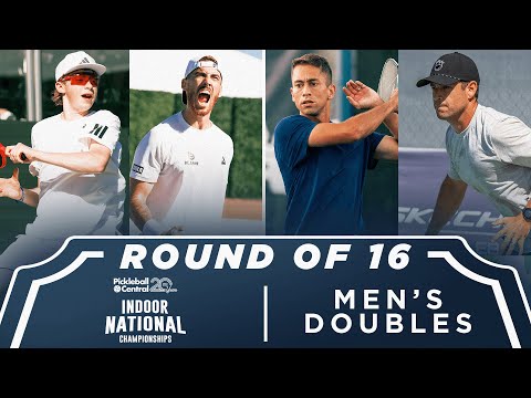 Klinger/Staksrud vs Navratil/Di Laura at the The PPA Indoor Championship