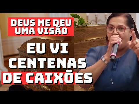 O SENHOR ME MOSTROU VÁRIOS CAIXÕES - O Espirito Santo Chorando!