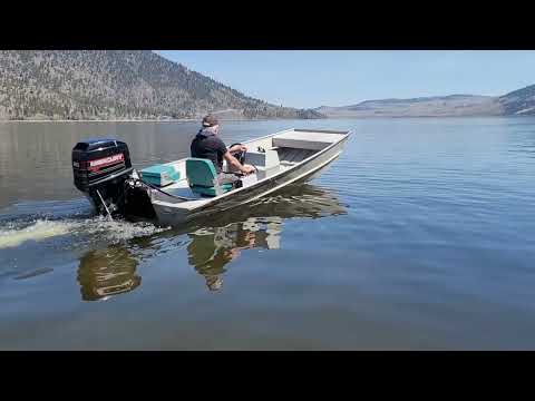 Lowe 1648 tunnel hull jet   pt 2