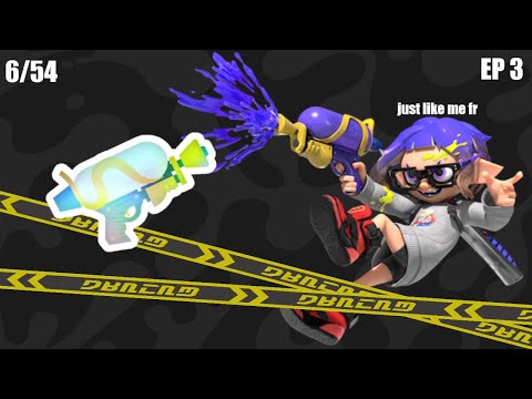 Getting Freshness lvl 3 on ALL weapons - Splattershot