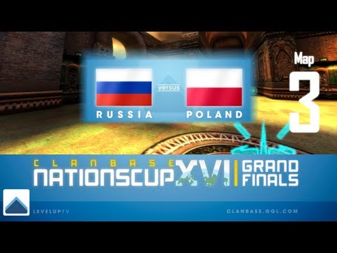 ClanBase NationsCup XVI - GRAND-FINAL - Russia vs Poland - Quake Live TDM - MAP 3