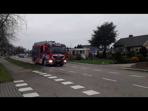 P1 brand wegvervoer (bestelbus) Kesteren
