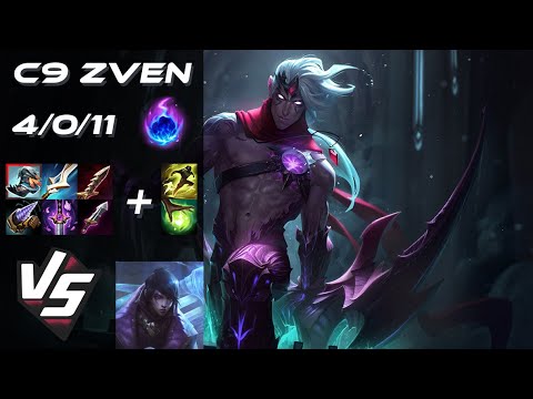 Cloud9 Zven BOTTOM Varus vs Aphelios - NA Challenger Patch 25.S2.1
