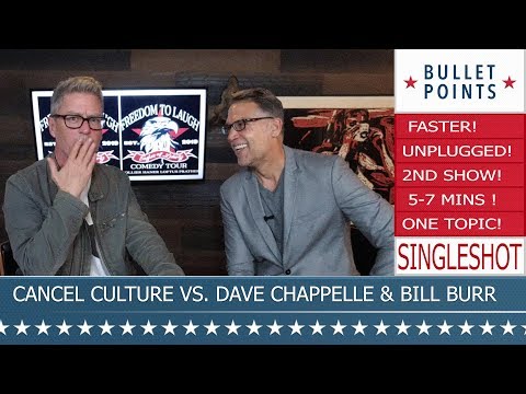 Ep40! "CANCEL CULTURE VS CHAPPELLE & BURR!" w/ (Fox's) Michael Loftus & Judd Dunning | SINGLESHOT!