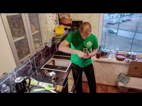 Plīts virsmas Time lapse