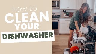 How To Clean Your Dishwasher Machine (Quick and Easy!)