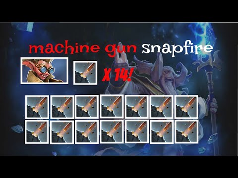 aghanim's labyrinth final boss fight -- sorcerer level (ft SNAPFIRE lil shredder build)