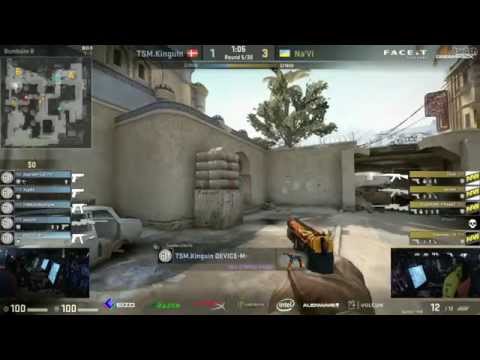 TSM vs Navi(CS:GO)FACEIT League 2015 Stage 2 Finals at DreamHack Valencia(map dust 2)18.07.2015