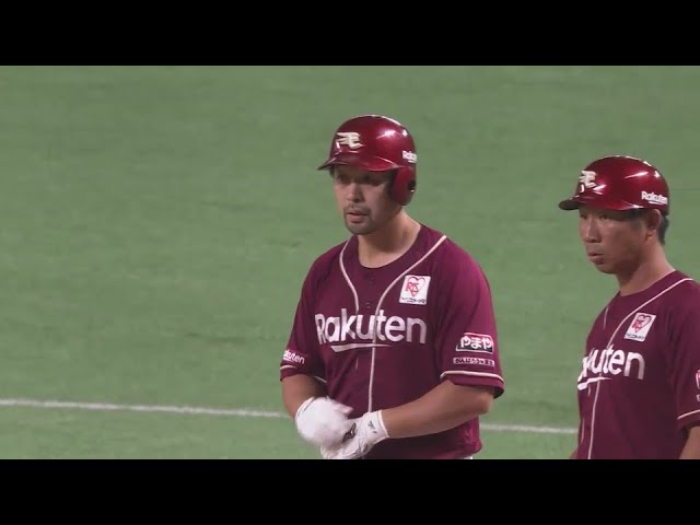 【5回表】鋭い打球!! イーグルス・阿部寿樹 満塁の場面で三遊間を破るタイムリーヒット!!  2024年7月5日 福岡ソフトバンクホークス 対 東北楽天ゴールデンイーグルス