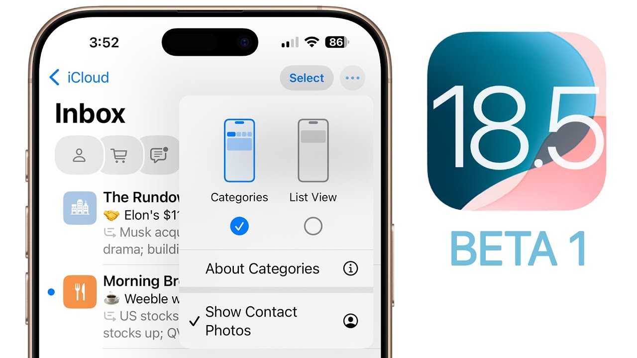iOS 18.5 Beta 1 Released - What's New?