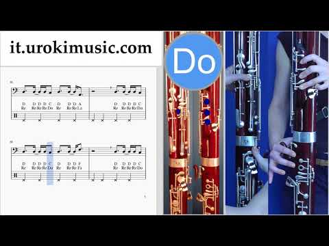 Lezioni di Fagotto Nicky Jam ft. Will Smith - Live It Up Tutorial Spartito um-ih276