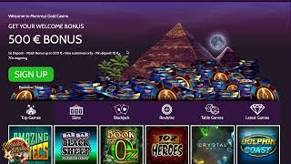 Mummy's Gold - video review of casino | Slots & Table Games | Welcome bonus