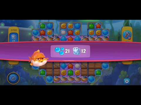 Fishdom 5759 Hard Level - NO 💣🧨💥