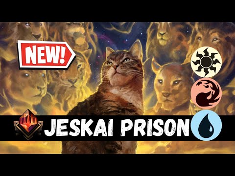 MAKING MY OPPONENTS TAP OUT! |Jeskai Prison| MTG Arena Historic|