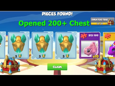 Opened 200 plus Divine fest chest-Dragon Mania Legends | Blackberry cake Craze Event | DML