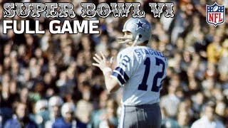 Cowboys Win Their First Super Bowl! | Cowboys vs. Dolphins Super Bowl VI | NFL Full Game