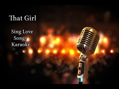 [Karaoke] That girl - Olly Murs (Tik Tok) | Easy Beat To Sing | Sing Love Songs Karaoke