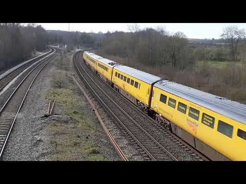 New measurement train at Clay cross