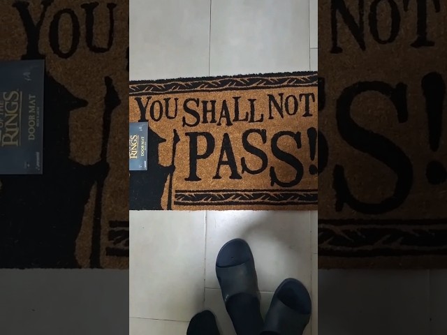 Vídeo relacionado con You Shall Not Pass Fantasy Wizard Art- EL SEÑOR DE LOS ANILLOS Sudadera con Capucha