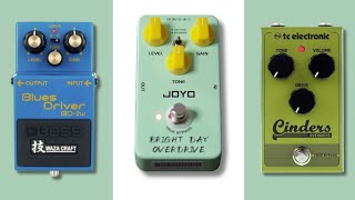 Video thumbnail for BOSS Blues Driver BD 2W Vs JOYO Bright Day Overdrive Vs TC Electronic Cinders by The Tone Lounge