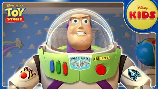Download lagu The Toy Story of Buzz Lightyear 👨‍🚀🚀 | Pixar's Toy Story | @disneykids​ mp3