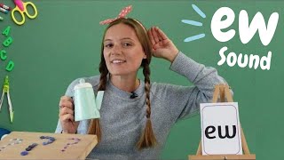 ew Sound Phonics | Learn to Read with 'ew' Words | British Teacher's Phonics Lesson