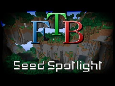 Minecraft Feed the Beast Unleashed Seed - Most Amazing Mountains Ever!