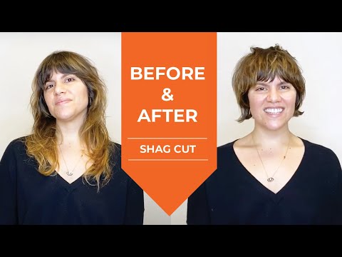 How to Cut a Short Shag | Haircut Tutorial and Style...