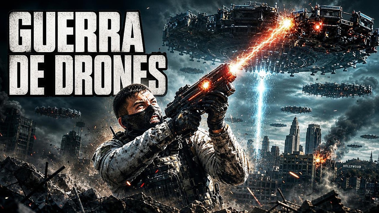 Guerra de Drones (2016) | Película de Ciencia ficción completa en Español