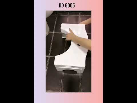 White utility mall anti constipation potty stool