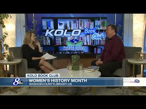 KOLO 8  Interviews Washoe County Library Director Jeff Scott from Women's History Month Books