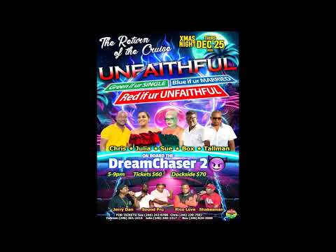 DJ RICO LOVE - UNFAITHFUL THE CRUISE PT. 2 PROMO #2 (DEC 25TH 2025)