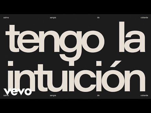 Video thumbnail for TENGO LA INTUICIÓN