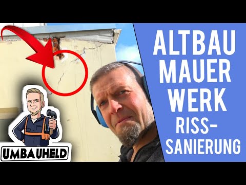 Altbau   Mauerwerk   Risssanierung   Teil 1