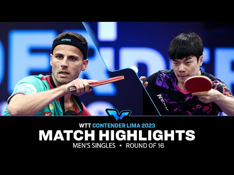 Cho Seungmin vs Tiago Apolonia | MS R16 | WTT Contender Lima 2023