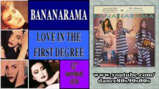 BANANARAMA - Love In The First Degree (12'' eurobeat style)