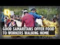 Coronavirus Amid Lockdown Citizens Help Hungry Stranded Migrant Workers The Quint