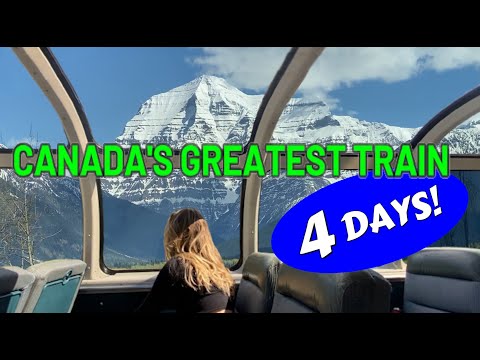 Canadian Train 1 Toronto to Vancouver Epic Full Route Overview Via Rail
