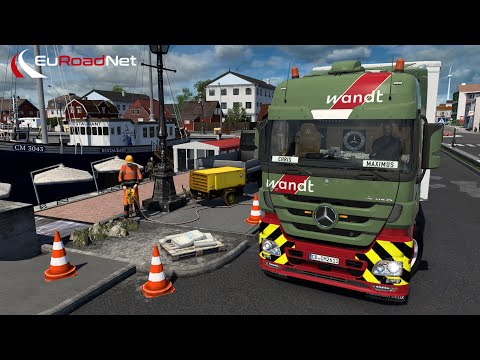 ETS2 EuRoadNet - Mit dem MP3 von Glückstadt nach Walsrode [3113] EURO TRUCK SIMULATOR 2