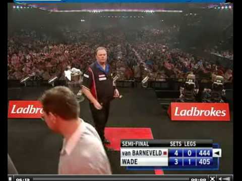 Raymond van Barneveld vs James Wade Part 8 2009 PDC World Championships Semi Finals