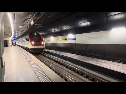 IC5 apres Rorschach Depart a Gare de Geneve Aeroport 4.2.23