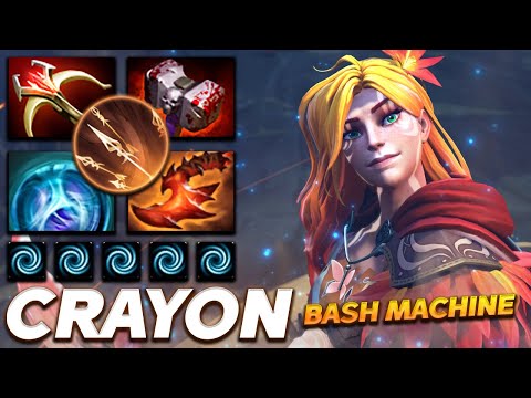 Crayon Windranger Bash Machine - Dota 2 Pro Gameplay [Watch & Learn]