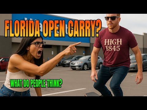 Public fReAkOuT Florida UN-BAN on prohibiting OPEN CARRY