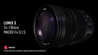 Video 0 of Product Panasonic Lumix S 24-105mm F4 Macro OIS Full-Frame Lens (2019)