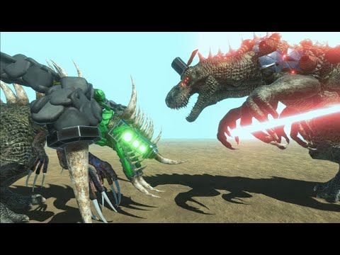 ULTIMATE SHINGODZILLASAURUS VS ALL UNITS EPIC BATTLE - ANIMAL REVOLT BATTLE SIMULATORS