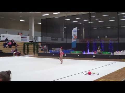Christmas Cup 2013 Tallinn,Arina Jevstafjeva 2004 g.